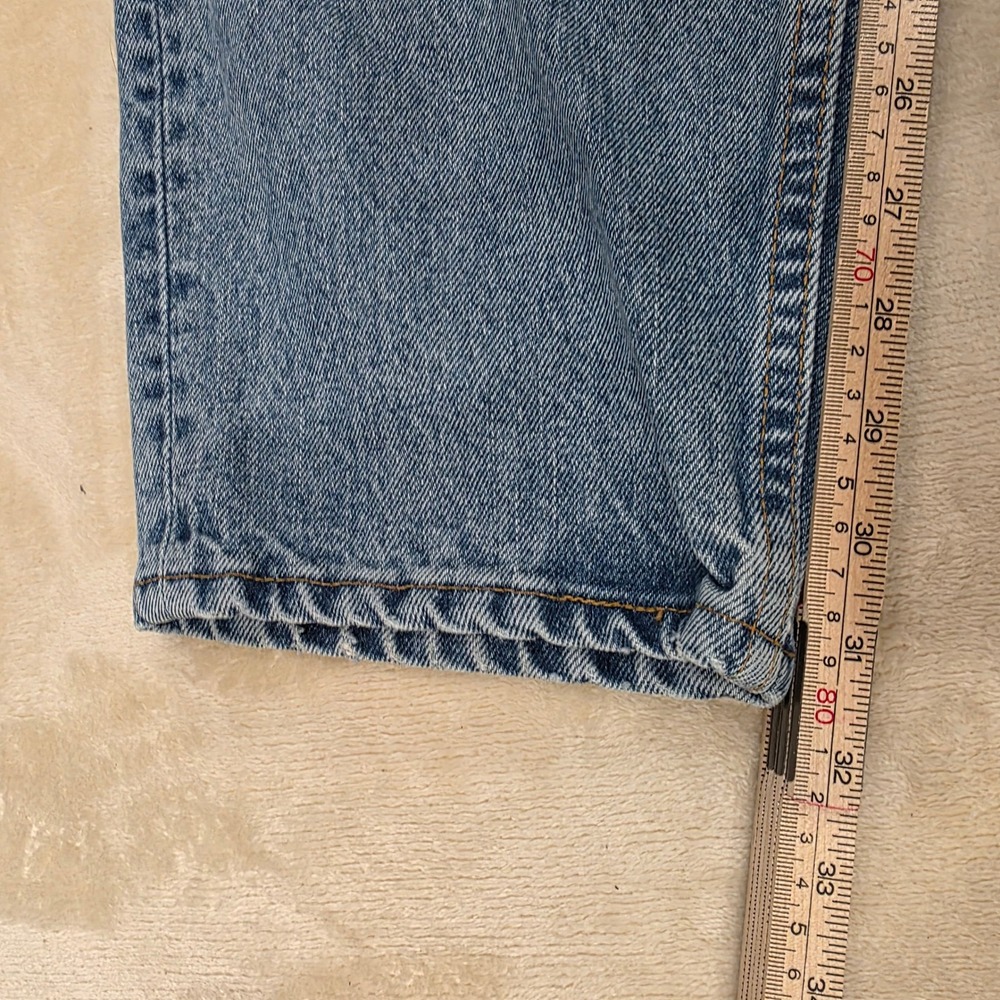Vintage Levis 550 Jeans Mens 36x31.5 Actual (Tag 38x32) Made In USA Blue 90s - Picture 6 of 12